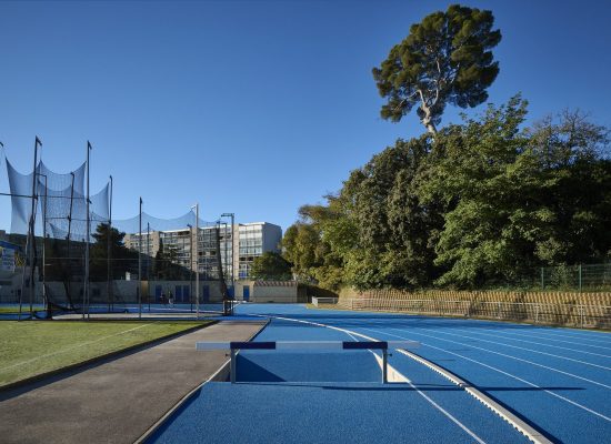 athletics track in Montpellier